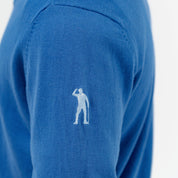 8424 KNITTED SWEATER FUNCTIONAL BLUE