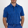 SEVE ALLOVER POLO II FUNCTIONAL BLUE