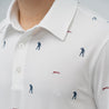 SEVE ALLOVER POLO WHITE AOP