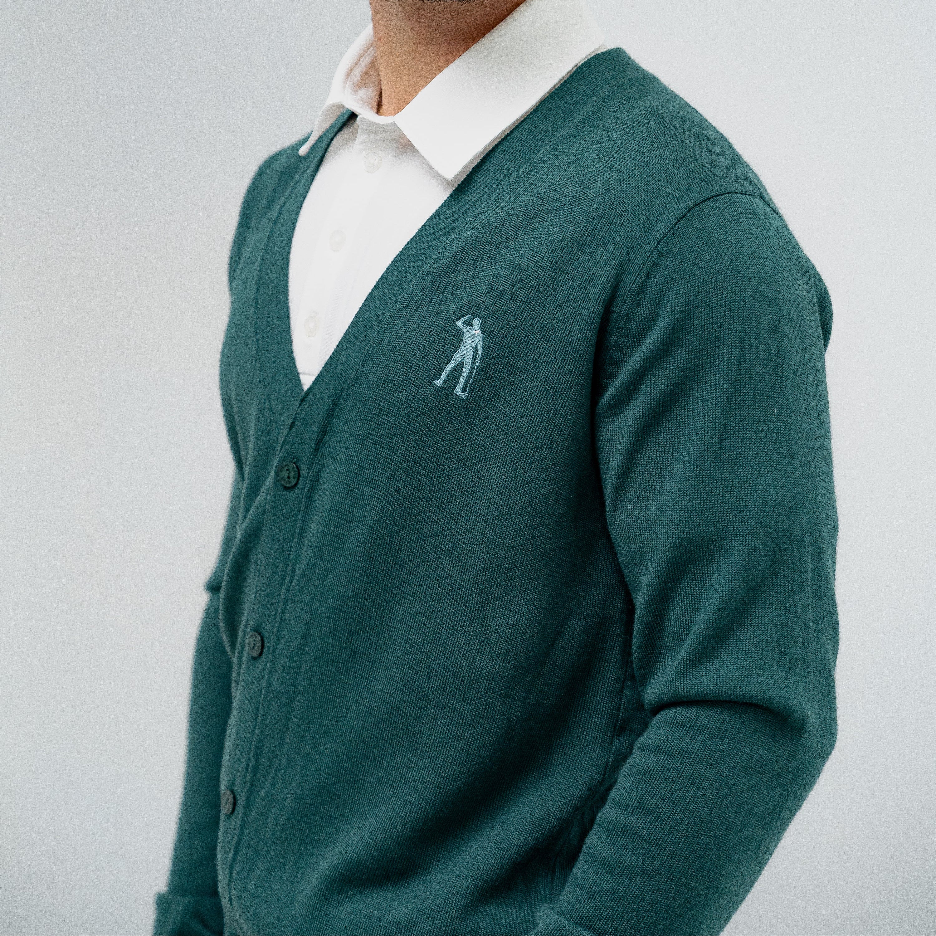 SEVE CARDIGAN DEEP GREEN