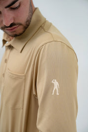 YOKOHAMA POCKET POLO KHAKI