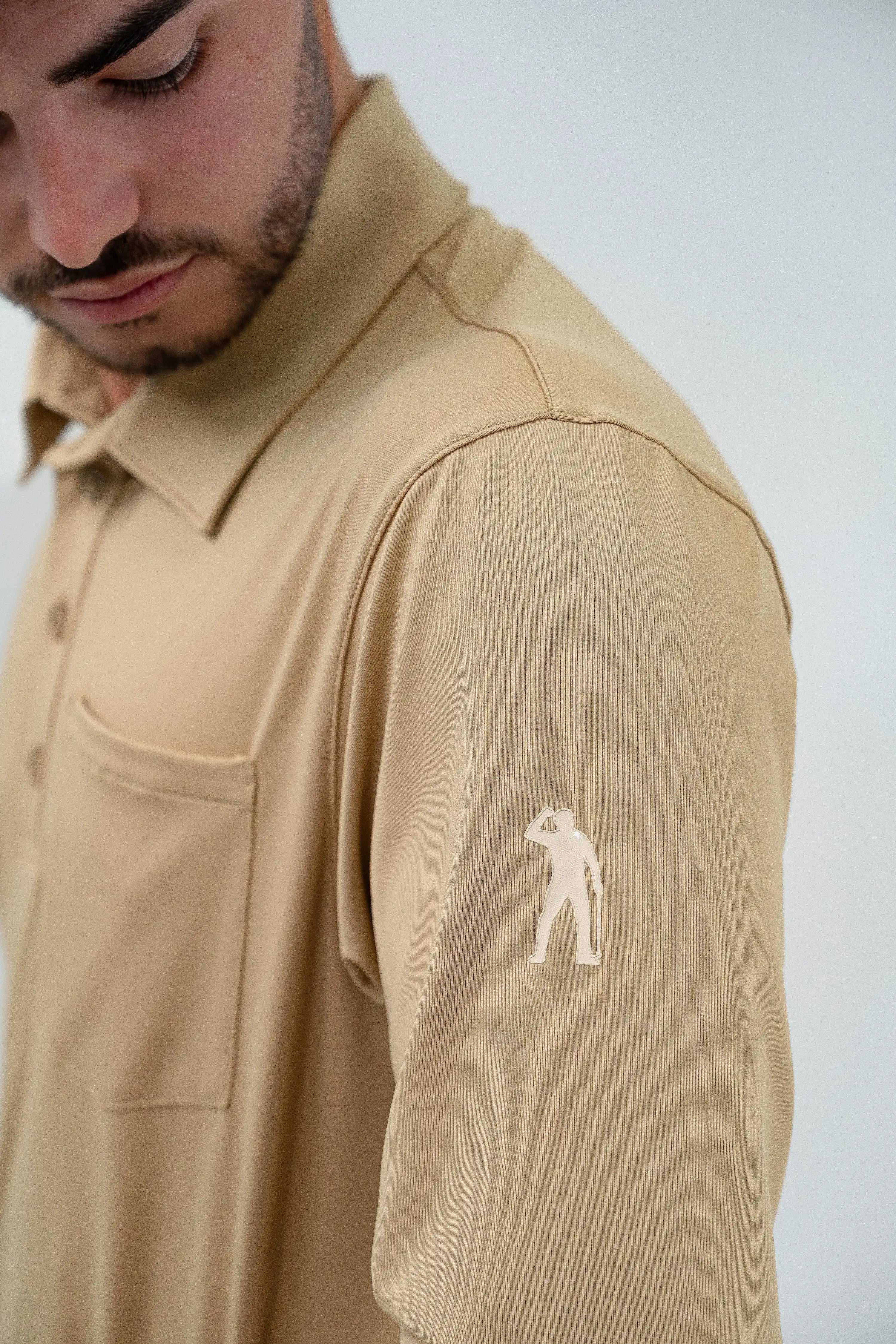 YOKOHAMA POCKET POLO KHAKI