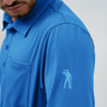 YOKOHAMA POCKET POLO FUNCTIONAL BLUE