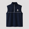 SEVE X RYDER CUP QUARTER ZIP VEST - NAVY