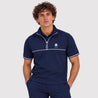 SEVE X RYDER CUP QUARTER ZIP VEST - NAVY