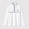 SEVE X RYDER CUP QUARTER ZIP SWEATER - WHITE