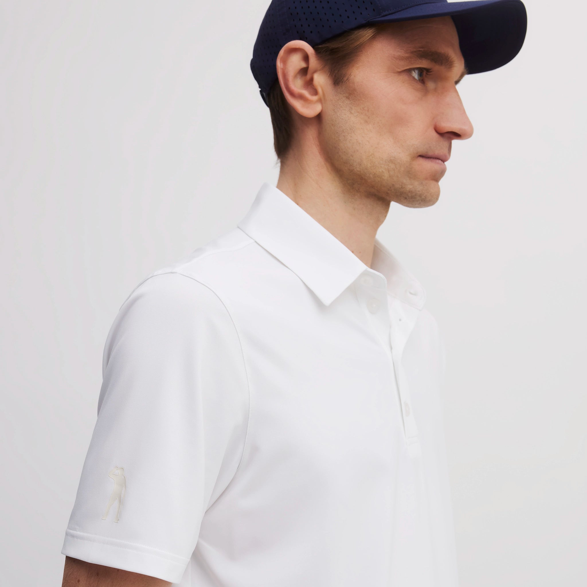 GATOR POLO SHIRT WHITE