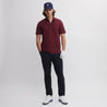 GATOR POLO SHIRT BURGUNDY