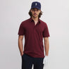 GATOR POLO SHIRT BURGUNDY