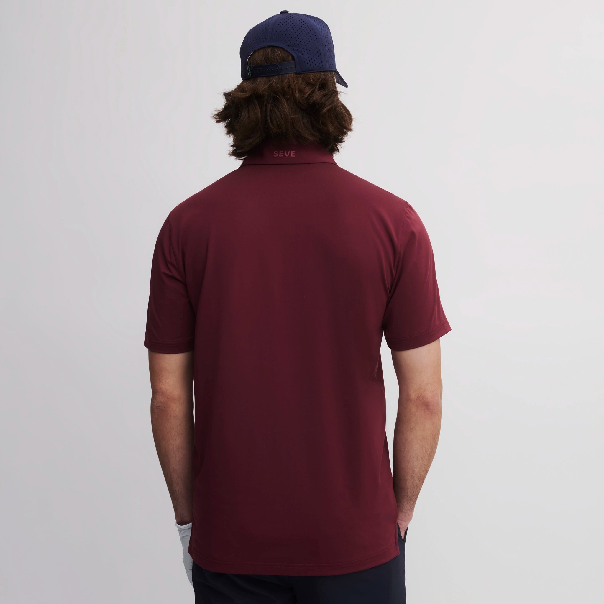 GATOR POLO SHIRT BURGUNDY
