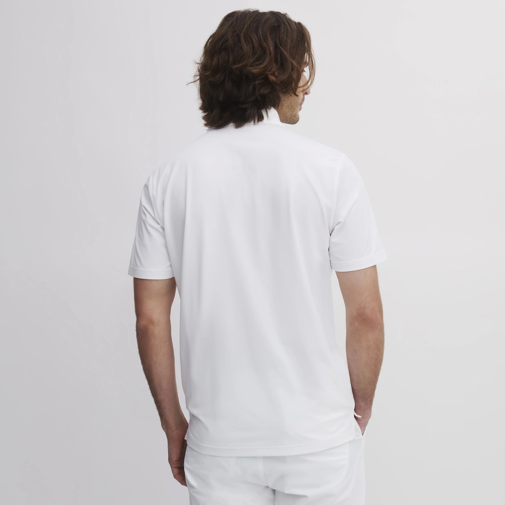 DUBLIN POCKET POLO SHIRT EMERSON WHITE