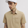 DUBLIN POCKET POLO SHIRT KHAKI