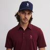 BIG ICON POLO BURGUNDY