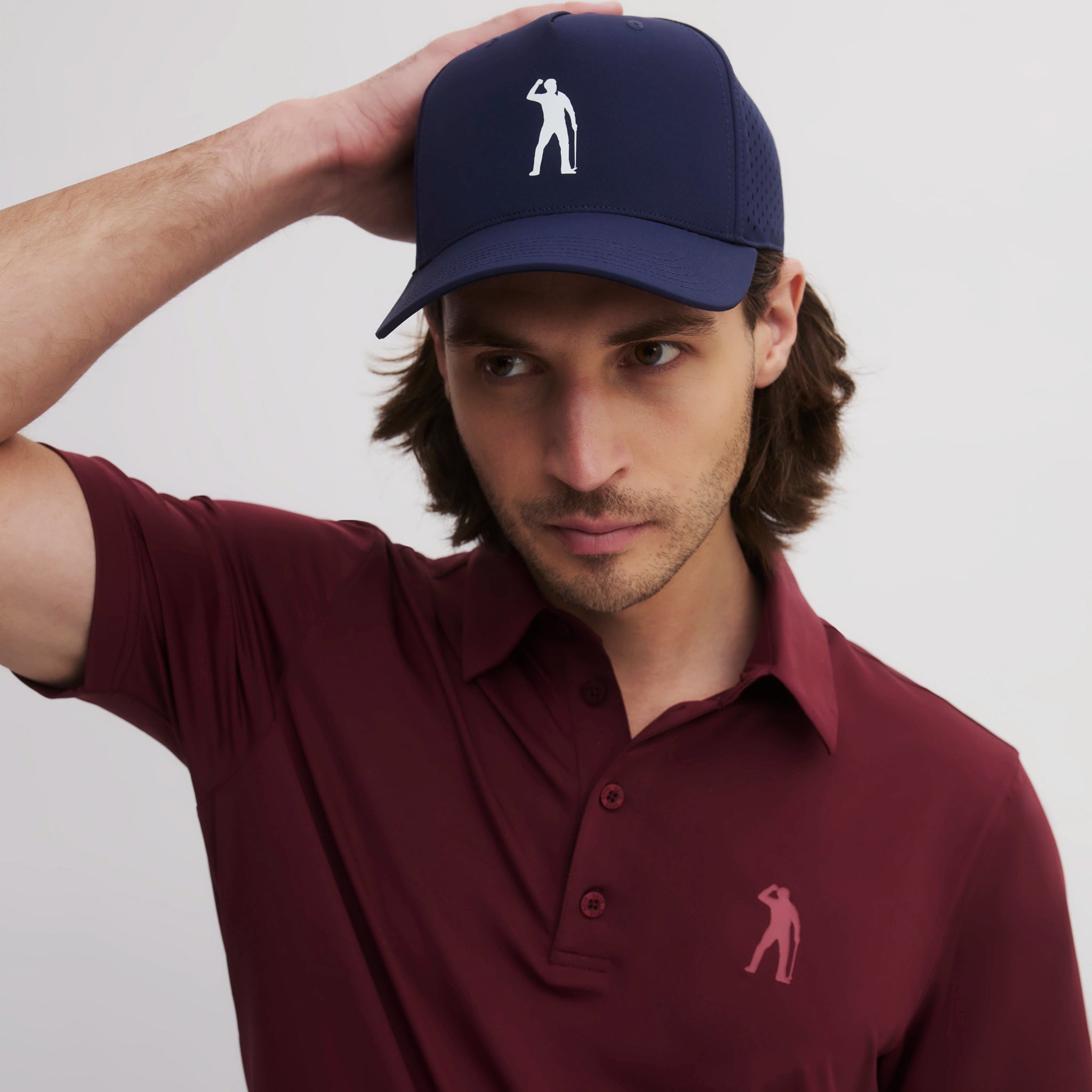 BIG ICON POLO BURGUNDY
