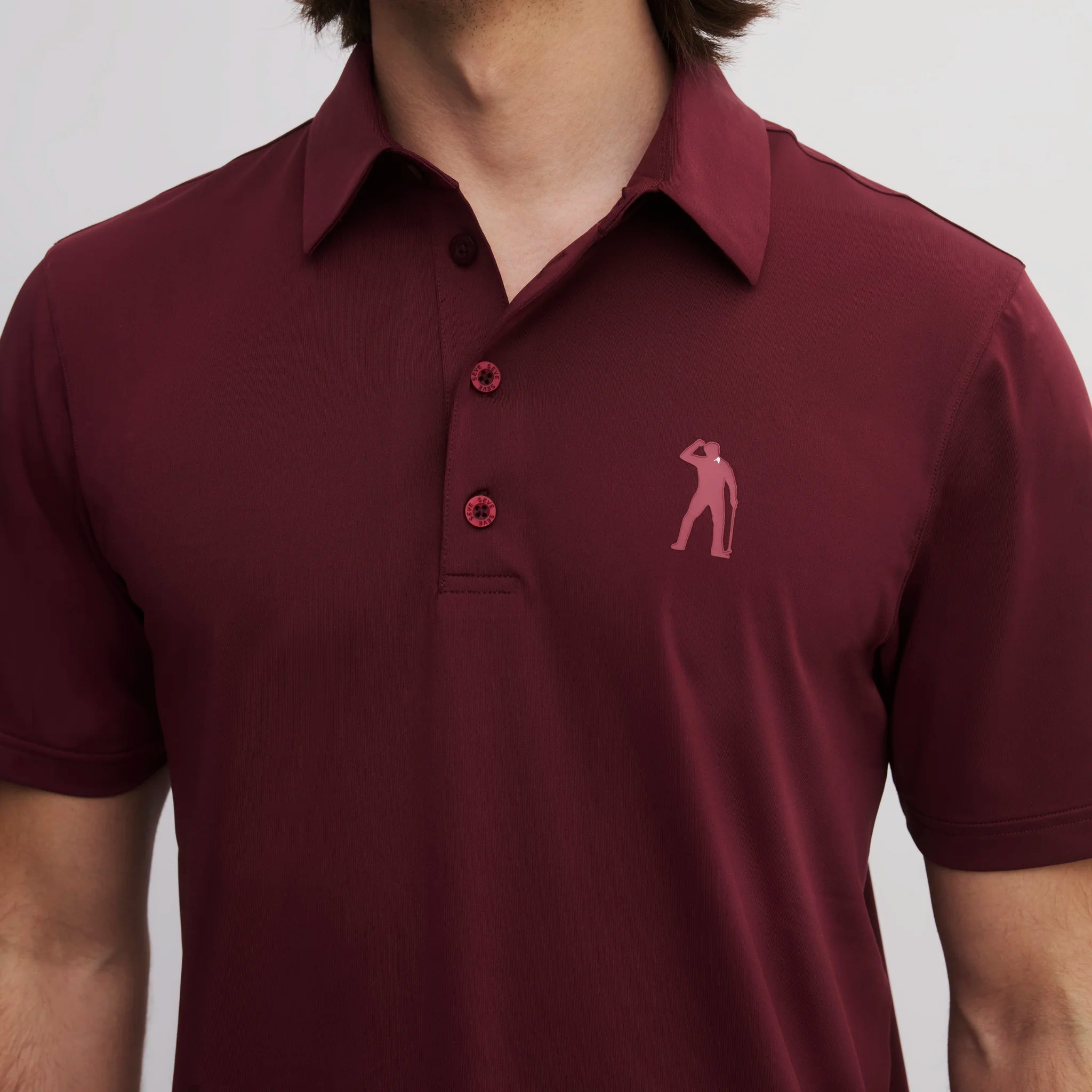BIG ICON POLO BURGUNDY