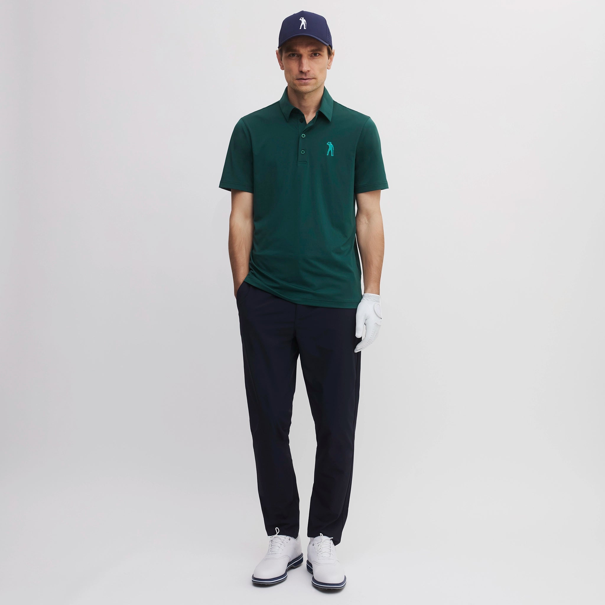 BIG ICON POLO DEEP GREEN