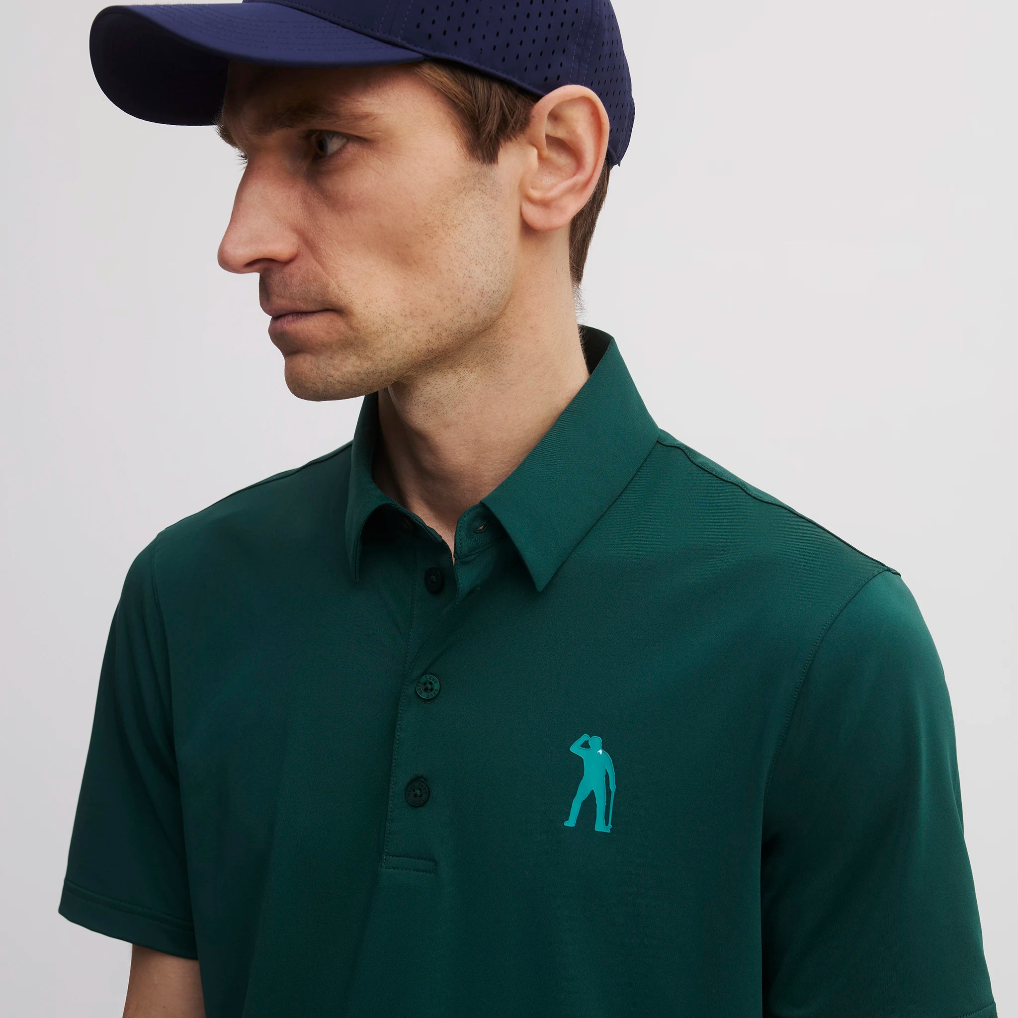 BIG ICON POLO DEEP GREEN