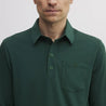 YOKOHAMA POCKET POLO DEEP GREEN