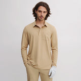 YOKOHAMA POCKET POLO KHAKI