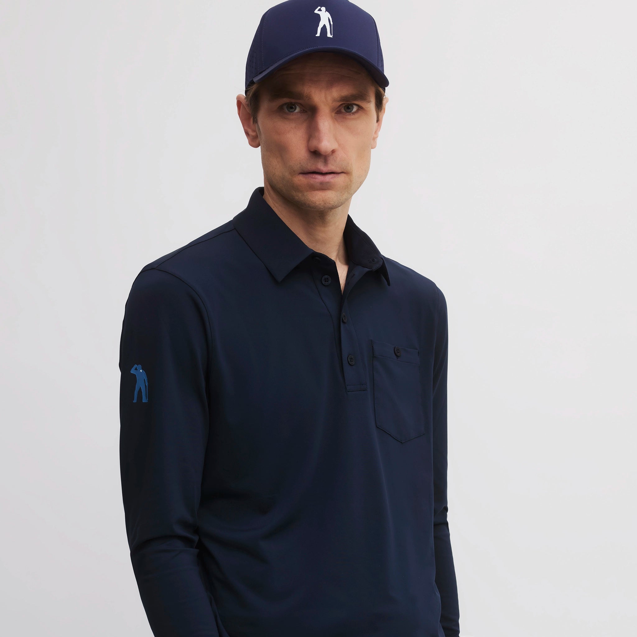 YOKOHAMA POCKET POLO NAVY BLUE
