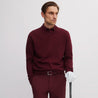 8424 KNITTED SWEATER BURGUNDY