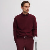 8424 KNITTED SWEATER BURGUNDY