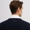 8424 KNITTED SWEATER NAVY BLUE