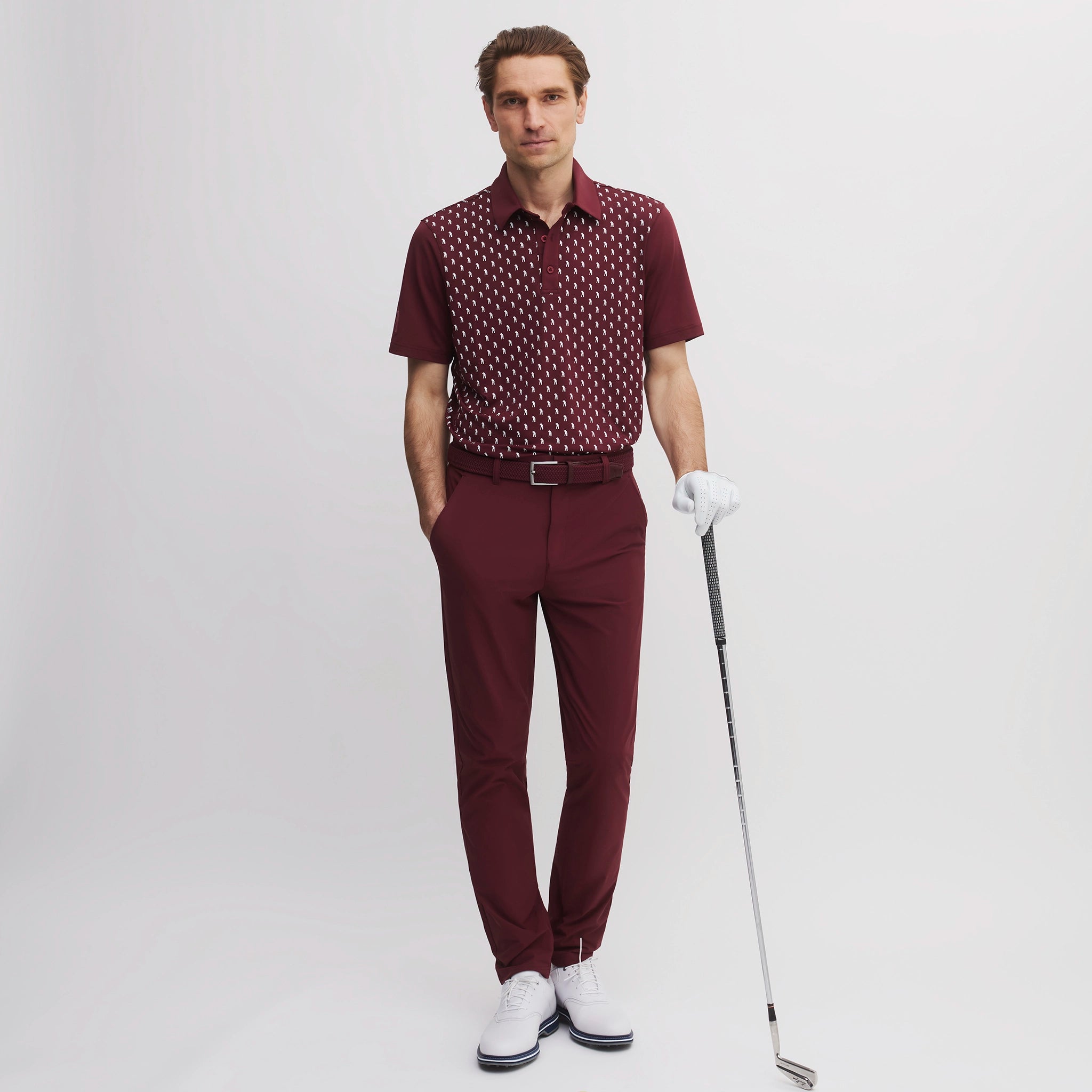 PEDRENA TAILOR PANTS BURGUNDY
