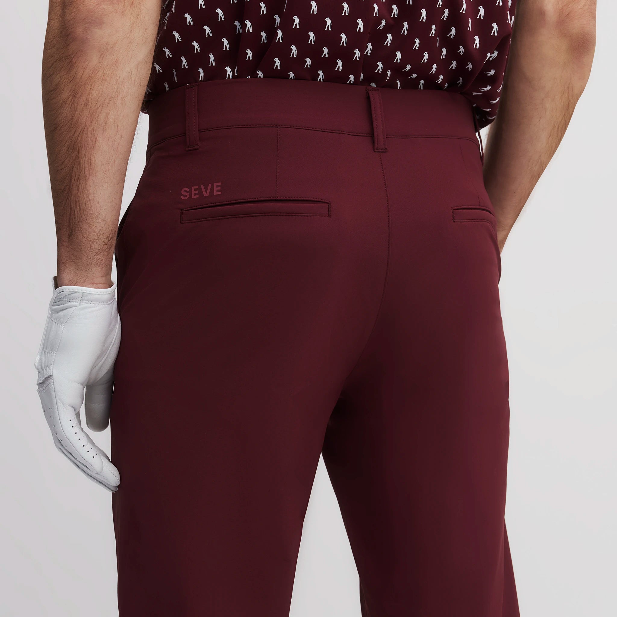 PEDRENA TAILOR PANTS BURGUNDY
