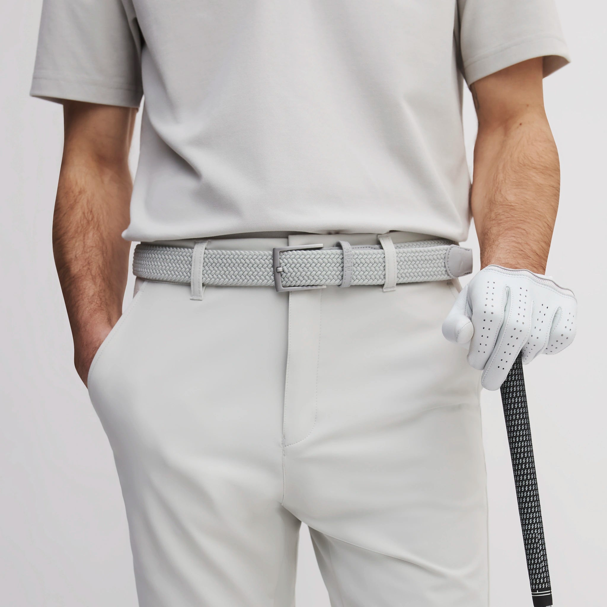 CLUTCH BELT ASH GREY