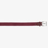 CLUTCH BELT BURGUNDY