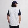 MULTI BLOCK POLO WHITE/NAVY
