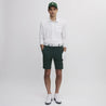YES TECH SHORTS DEEP GREEN