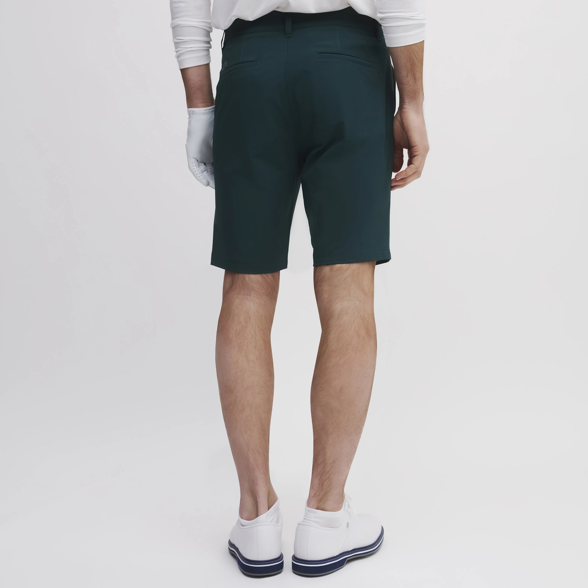 YES TECH SHORTS DEEP GREEN
