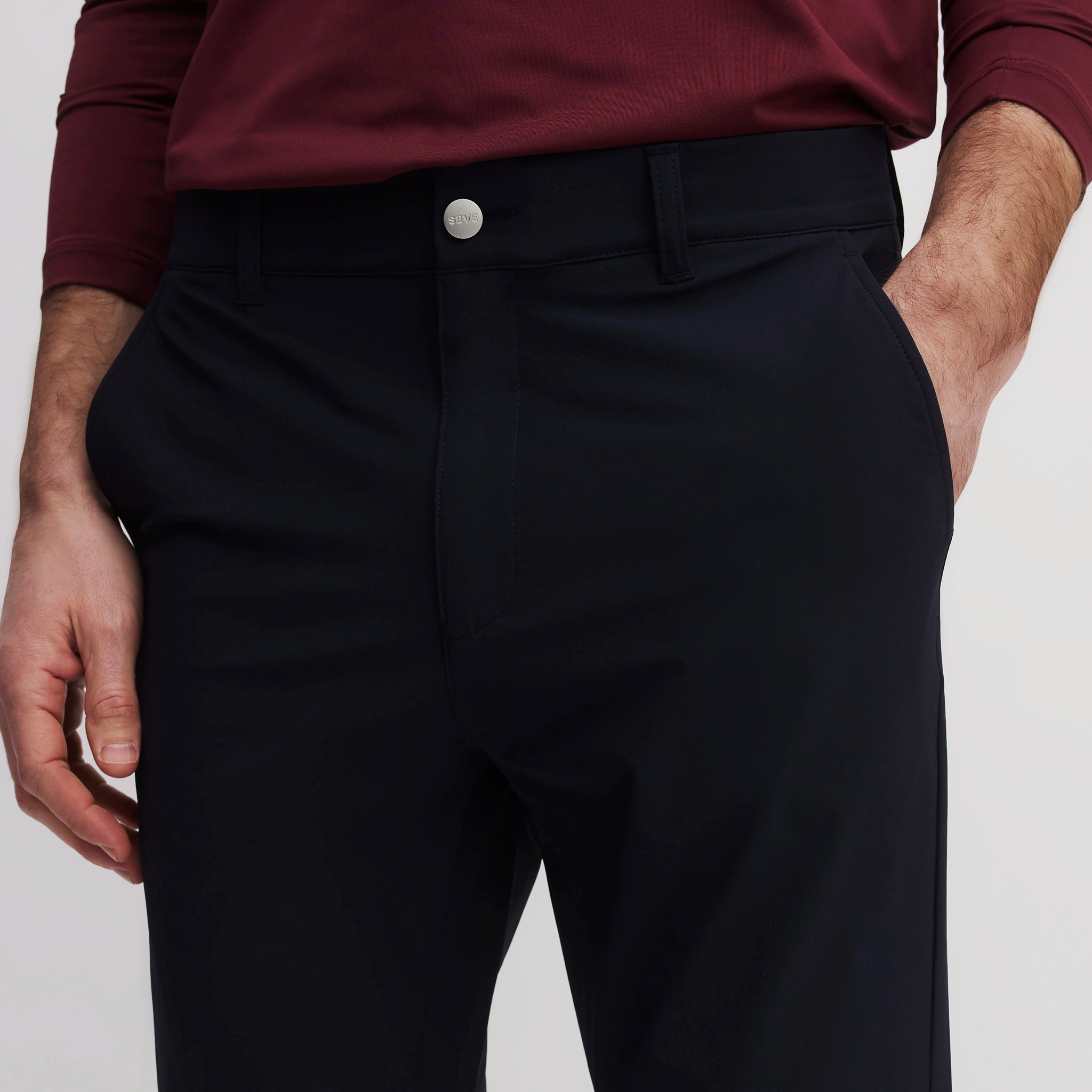 YES TECH SHORTS NAVY BLUE