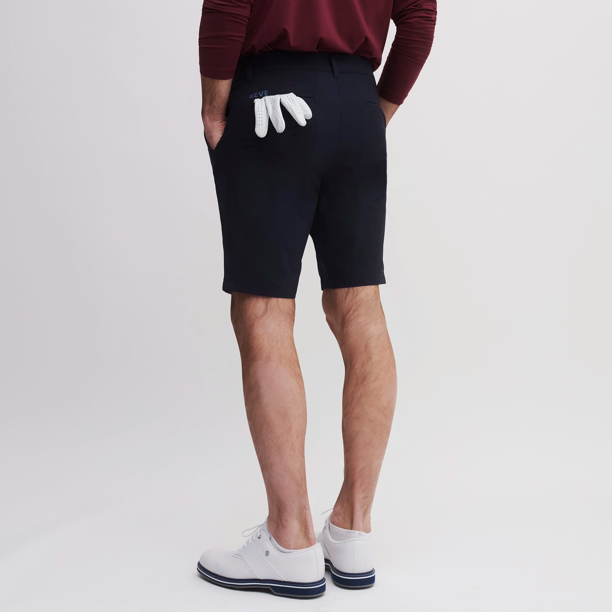 YES TECH SHORTS NAVY BLUE