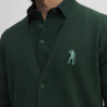 SEVE CARDIGAN DEEP GREEN