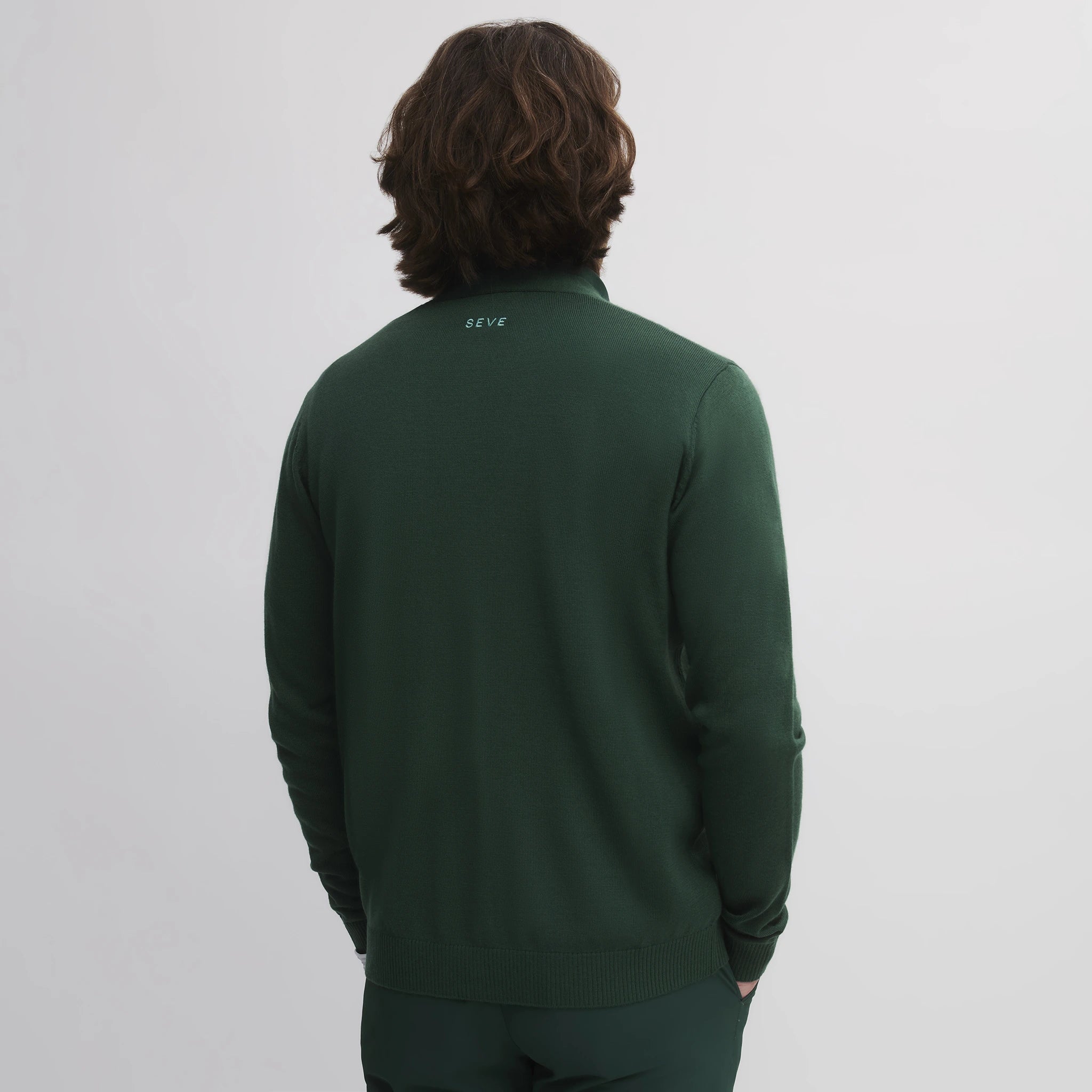 SEVE CARDIGAN DEEP GREEN