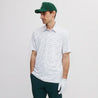 SEVE ALLOVER CROWN POLO WHITE