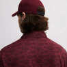 SEVE ALLOVER CROWN POLO BURGUNDY