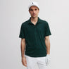 SEVE ALLOVER CROWN POLO DEEP GREEN