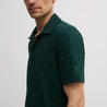 SEVE ALLOVER CROWN POLO DEEP GREEN