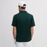 SEVE ALLOVER CROWN POLO DEEP GREEN