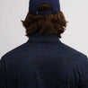 SEVE ALLOVER CROWN POLO NAVY BLUE