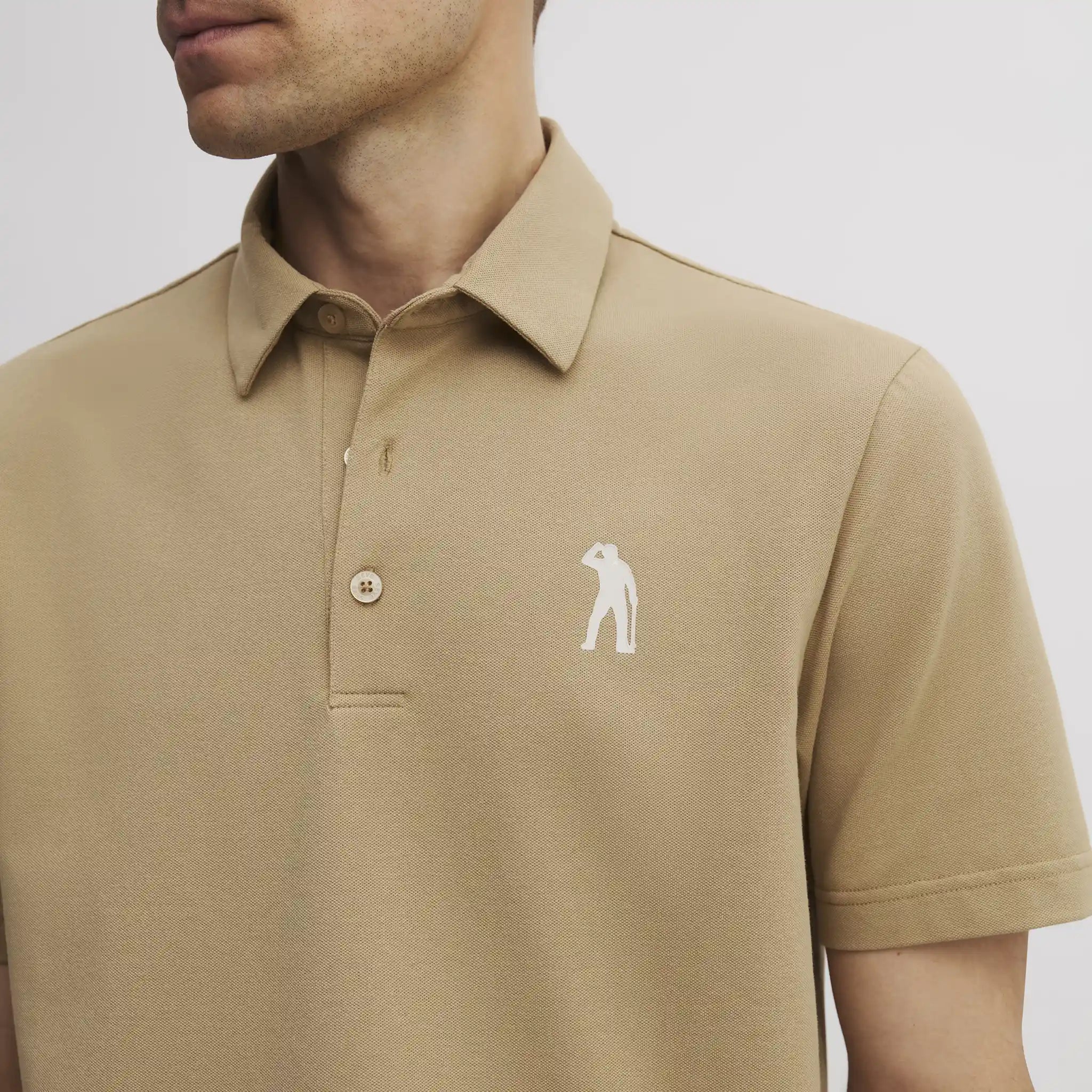 SEVE COTTON POLO KHAKI