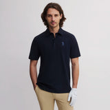 SEVE COTTON POLO NAVY BLUE