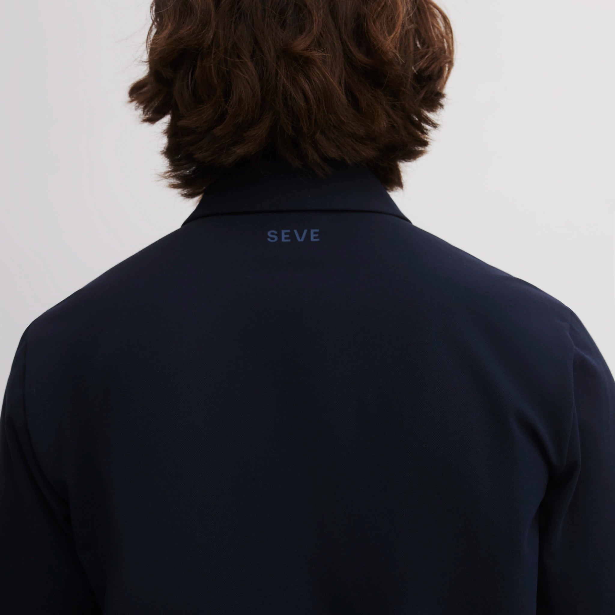 SEVE COTTON POLO NAVY BLUE