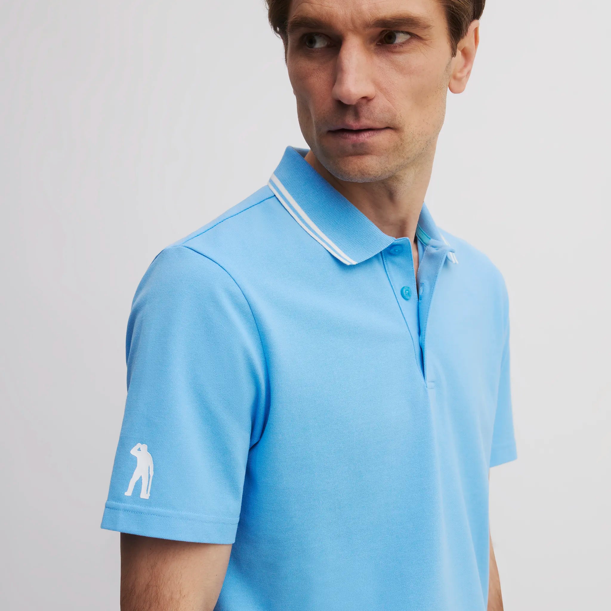 ICON COTTON POLO LIGHT BLUE