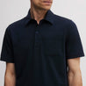 DUBLIN POCKET POLO SHIRT NAVY BLUE