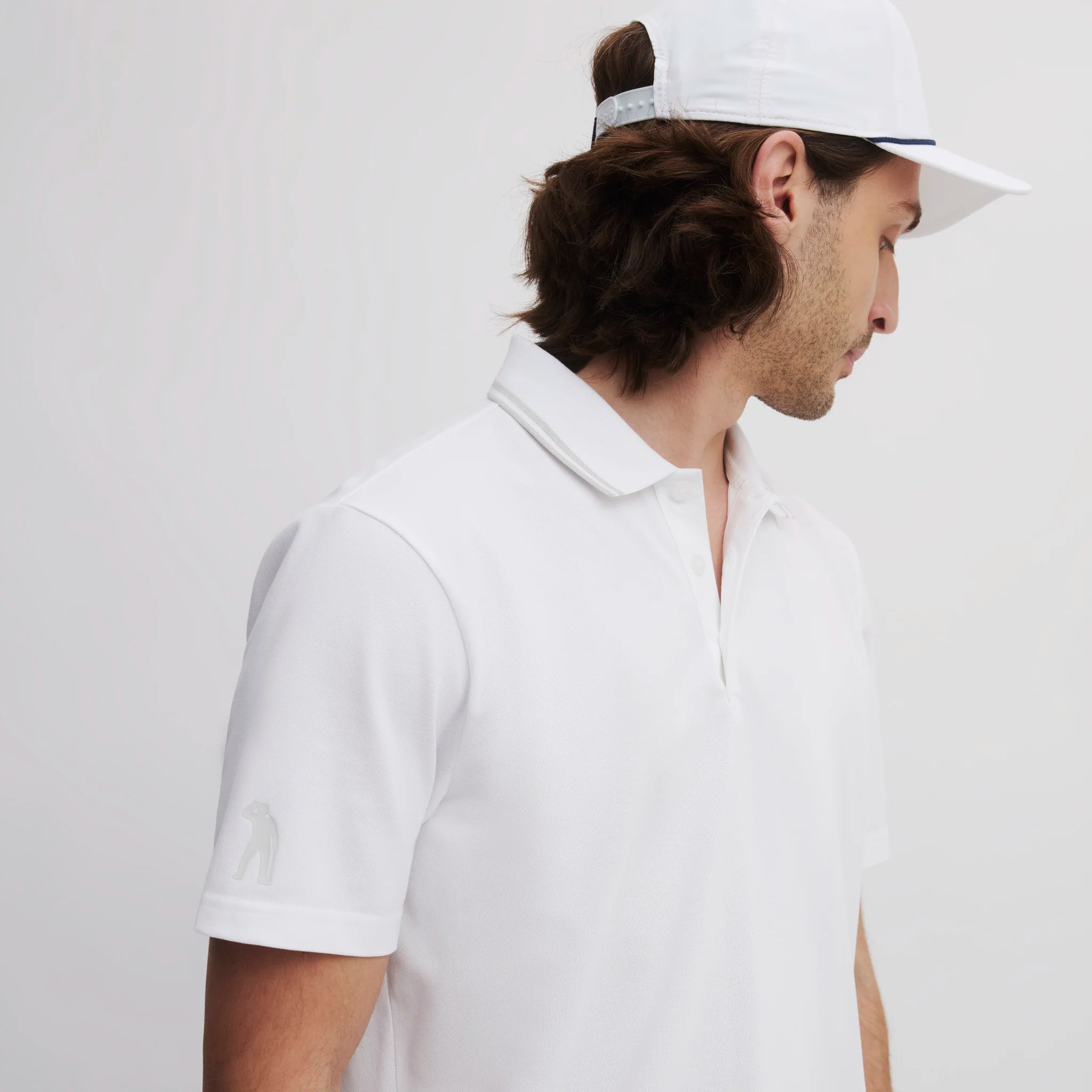 ICON COTTON POLO EGG WHITE